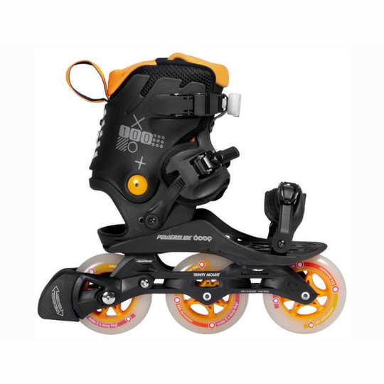 Rolki Powerslide Doop Yellow Sunrise 100