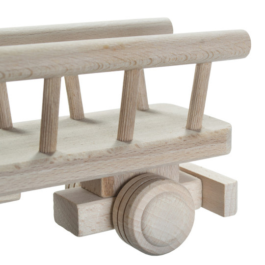 Drewniana zabawka John Paddle - Traktor