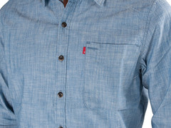Koszula Levis Skateboarding Riveter Shirt Rigid Slub Chambray (29799-0012) S/S 2018