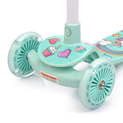 Hulajnoga trójkołowa Meteor Funny Mint LED