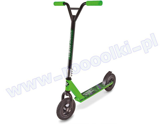 Hulajnoga Street Surfing Dirt Scooter Street Rush Green Black