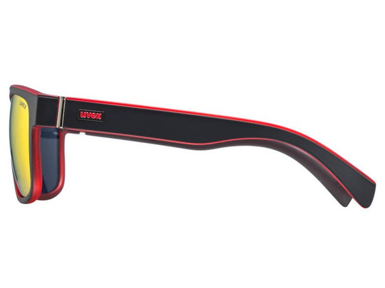 Okulary Uvex Lgl 21 Black Mat Red 2213 2021