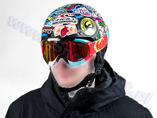 Kask K2 Scepter + 4 pakiety naklejek