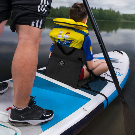 Uniwersalne Siedzisko Kajakowe John Paddle do Deski SUP - Czarne