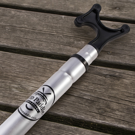 Składany Aluminiowy Teleskopowy Bosak 125 - 220 cm John Paddle z Hakiem oraz pokrowcem