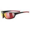 Okulary Uvex Sportstyle Sgl 210 Black Mat Red 2316