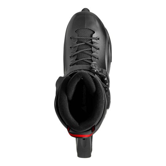 Zestaw Rolki Rollerblade RB 80 Black Red + kask + ochraniacze