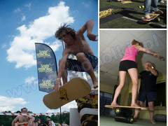 Trickboard Mountain New + dywan Trickboard; z Atestem