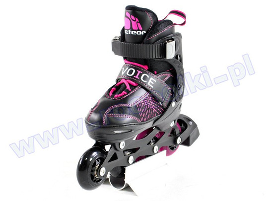 Rolki Meteor Voice Pink 2017