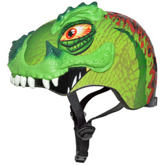 Kask juniorski C-PREME T-REX AWESOME Green