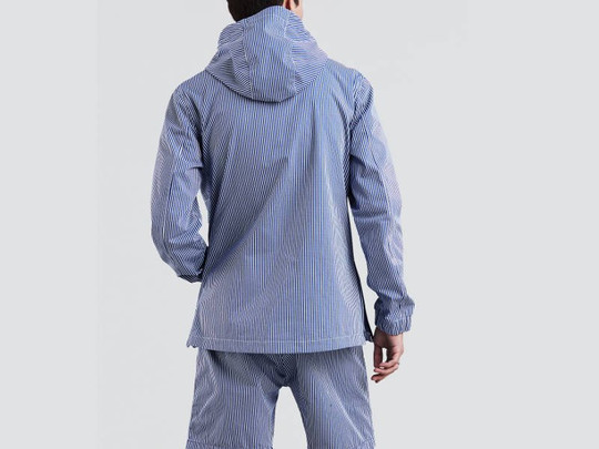 Kurtka Levis Skateboarding ANORAK BLUE SEERSUCKER RIPSTOP (39479-0000) S/S 2018
