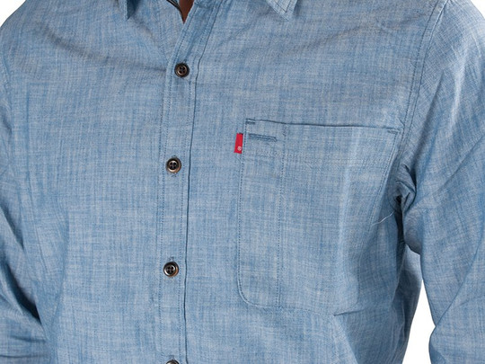 Koszula Levis Skateboarding Riveter Shirt Rigid Slub Chambray (29799-0012) S/S 2018