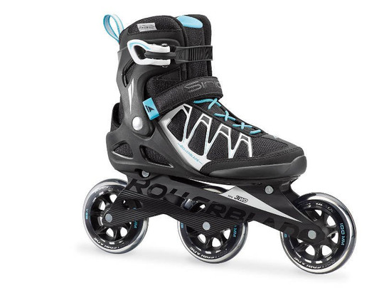 Rolki Rollerblade Sirio 100 3WD W Black / Blue Cyan 2018