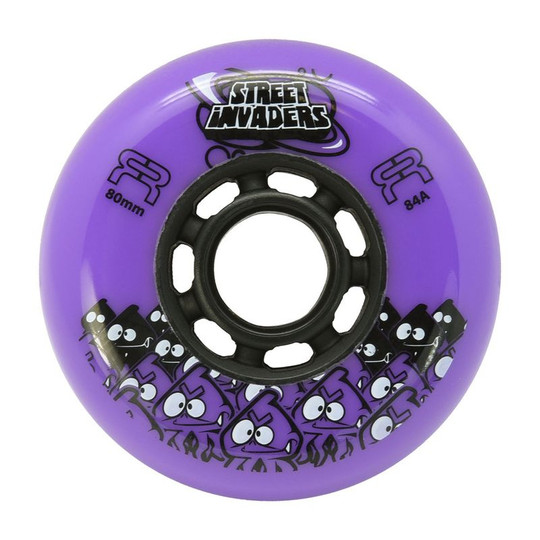 Kółka FR SEBA Street Invaders 80mm / 84A Violet 4szt