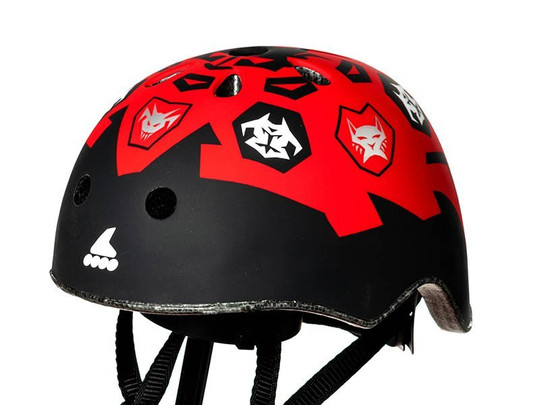 Rolki Rollerblade Cube Black / Red + kask + ochraniacze 2020