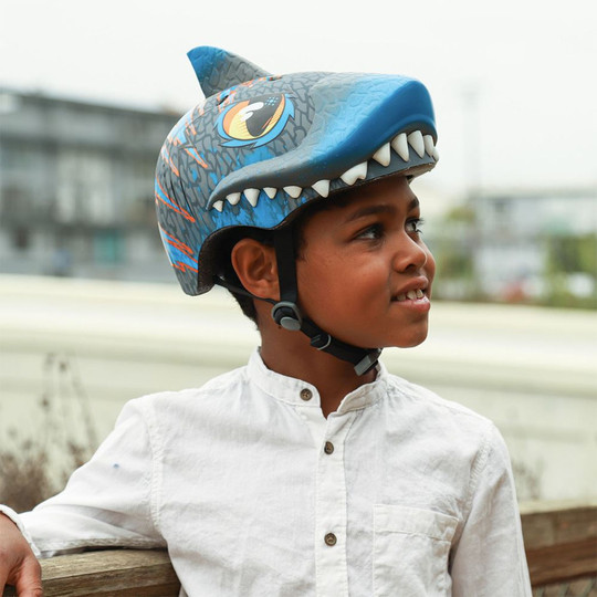 Kask juniorski C-PREME SIR CHOMPZ Blue