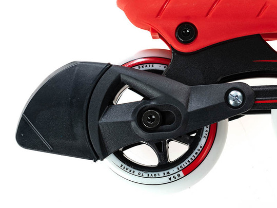 Rolki Powerslide Phuzion Universe Red 2019 + ochraniacze powerslide 2020 butterfly