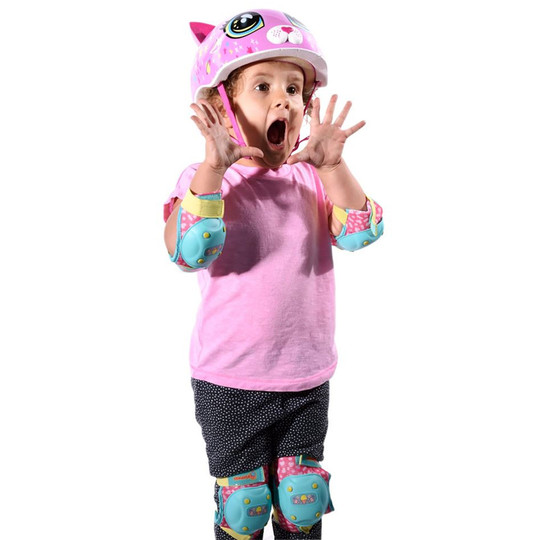Kask juniorski C-PREME ASTRO CAT Pink 