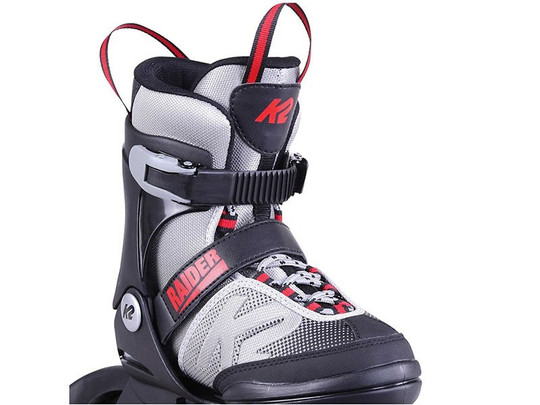 Rolki Regulowane K2 Raider Junior Grey/Red