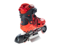 Rolki Powerslide Phuzion Universe Red 2019 + ochraniacze powerslide 2020 butterfly