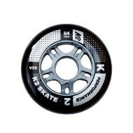 Zestaw 8 kółek K2 84mm / 82A Performance Wheel + łożyska ILQ 7 + tuleje 2020