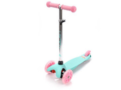 Hulajnoga Meteor trójkołowa z kółkami LED Tuckan Miętowo-Różowa 2021