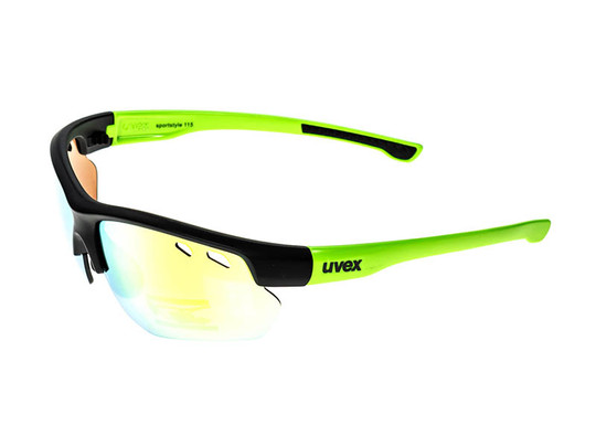 Okulary Uvex Sportstyle 115 Black Mat Yellow 2616 2019