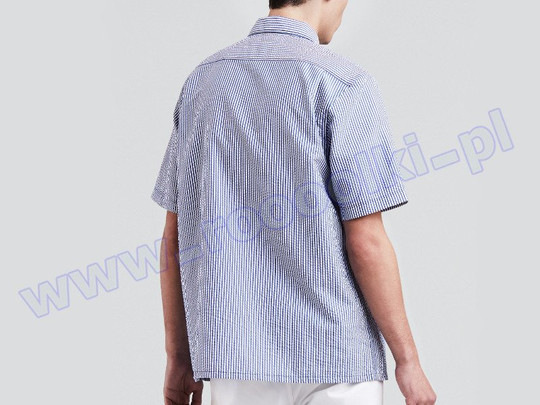 Koszula Levis Skateboarding SS Button Down Blue Seersucker (39432-0000) S/S 2018