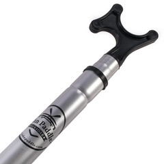 Składany Aluminiowy Teleskopowy Bosak 125 - 220 cm John Paddle z Hakiem oraz pokrowcem