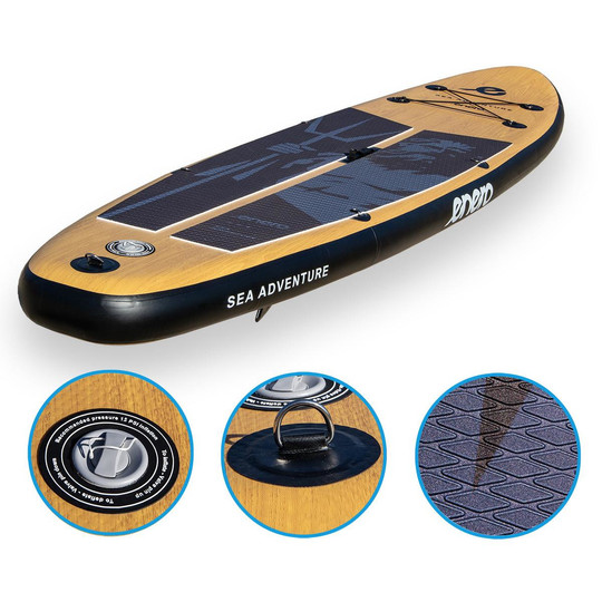 Deska SUP NRO Allround Neptun Wooden 10.6 (320x76x15cm) 473