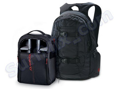 Plecak fotograficzny DAKINE Mission Photo Black 2012+ Naklejki gratis