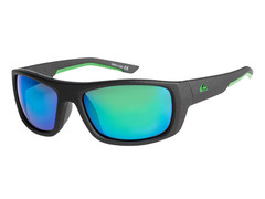 Okulary Quiksilver przeciwsłoneczne Knockout M XKKG0 Metalic Black/ML Green