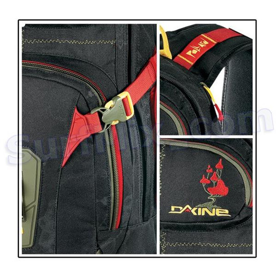Plecak DAKINE Team Heli Pro DLX 20L 2010+ Naklejki gratis