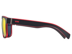 Okulary Uvex Lgl 21 Black Mat Red 2213 2021