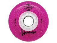 Kółka świecące do rolek LUMINOUS 80mm/85A Glitter Pink 1sztuka 2021