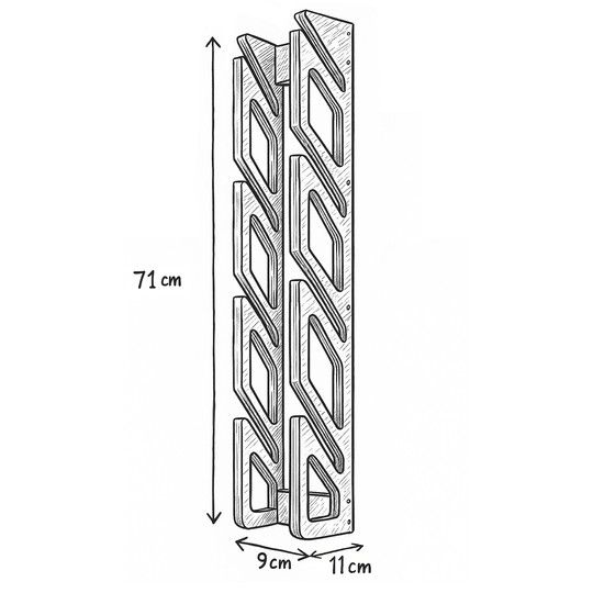 Wieszak John Paddle SKATE 4 na 4 deski snowboard, deskorolka, kite, wake, trickboard, longboard
