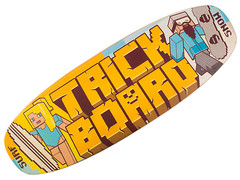 Trickboard Optimal Pixel Junior + Dywan do Trickboarda