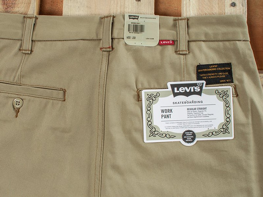 Spodnie Levis Skateboarding Work Pant Regular Straight Harvest Gold (95588-0001) F/W 2018