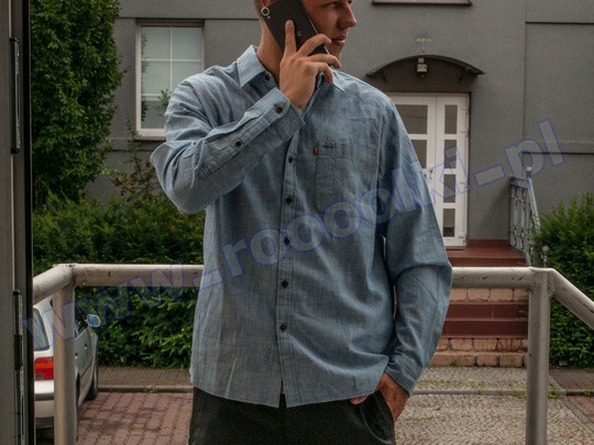Koszula Levis Skateboarding Riveter Shirt Rigid Slub Chambray (29799-0012) S/S 2018