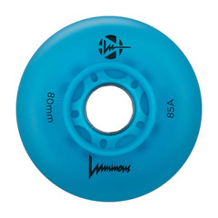 Kółka świecące do rolek Luminous Led 80mm/85A Blue Ocean 4 sztuki