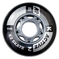 Zestaw 8 kółka K2 Active 72mm/80A + łożyska ILQ-5 2020