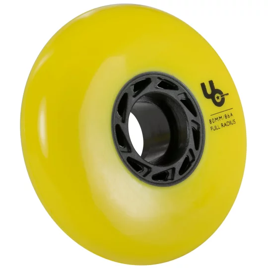 Zestaw 4 kółek Powerslide Undercover Team Yellow 80mm 86A