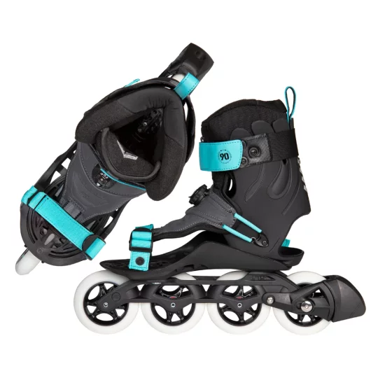 Rolki Powerslide Doop Black Teal Dusk 90