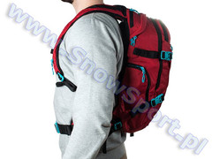 Plecak Dakine Pro II 26l Red ThreeDee 2015 + Naklejki gratis