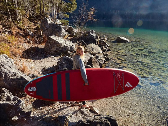 Deska SUP Fanatic Fly Air Red 10.8 (325x86x14cm)