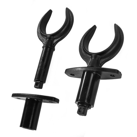 Dulka John Paddle Black Fork 55mm Kompozytowa Zestaw (2 szt.)