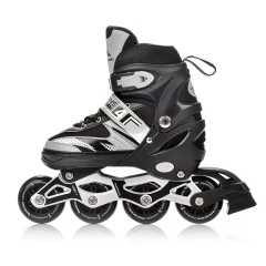 Rolki Regulowane Meteor 4w1 Seasons Black LED