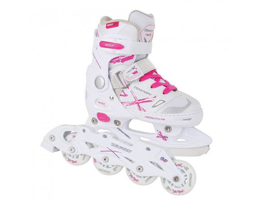 Rolki łyżwy 2w1 Tempish NEO-X DUO LADY White 2018