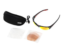 Okulary Uvex Blaze III Black Red 2316 2019
