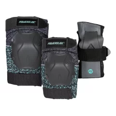 Zestaw Ochraniaczy Powerslide Standard Black Teal Set 